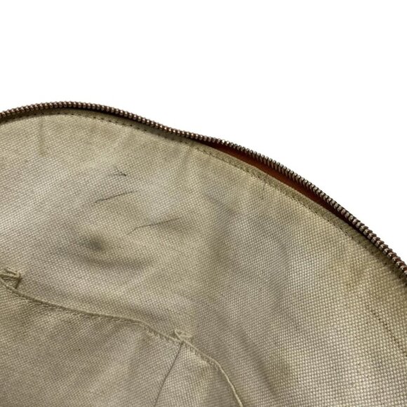 GUCCI Nice/GG Plus GG Supreme Orange Cream PVC Leather Handbag 329-080925 - Picture 13 of 14